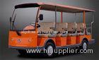 48V Battery Operated Electric Shuttle Bus For 14 Passenger Sightseeing