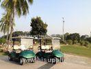 2 Seater Small Electric Golf Carts For Golf Courses With Brake Control