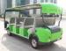 Popular 4.0KW 11 Seater Electric Tour Buswith DC Motor With CE Green Color