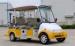 4.0KW EZ GO 6 Passenger Electric Car Shuttle Golf Cart With Roof For Tourist