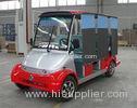 Dongfeng Red Color Electric 6 Passenger Electric Car With DC Motor Eco Friendly