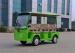 48V Battery Dongfeng 8 Seater Electric Car Sightseeing Bus For Outdoor Transport