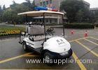 48V Battery 2+2 Seater Electric Patrol Vehicle / Electric Police Car For 4 Person