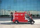 4KW Motor 2 Seater Electric Fire Truck With Water Pump For Community