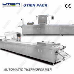 automatic vacuum plastic thermoforming machine