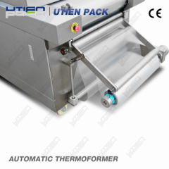 automatic vacuum plastic thermoforming machine