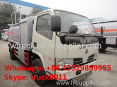 China best quality dongfeng brand 5m3 oil dispensing truck for sale