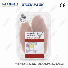 Automatic Chicken breast packing machine thermoforming