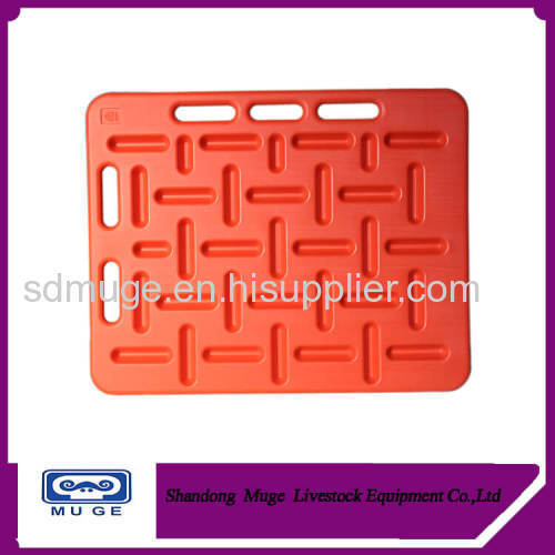 HDPE pig driving board