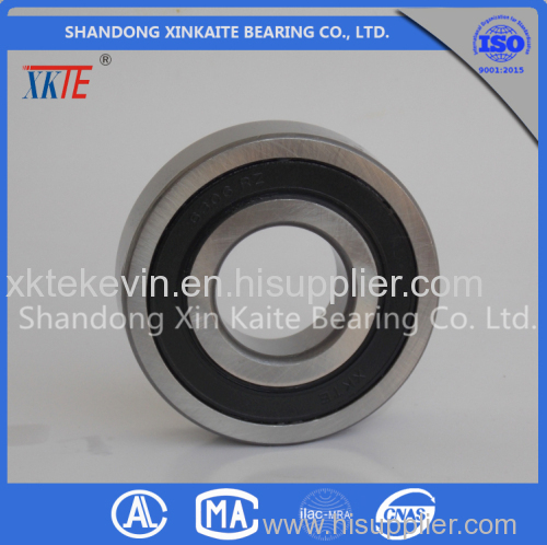 XKTE rubber seals idler roller bearing 6306 2RS/C3/C4 for mining machine from china distributor