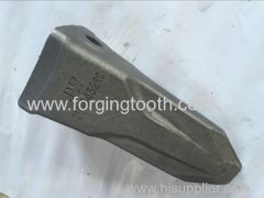 Excavator bucket forging teeth