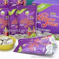 HOT SALE!! Freeze Dried Dragon Fruit Chips From Vietnam With Sugar Free