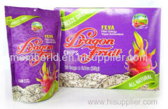 HOT SALE!! Freeze Dried Dragon Fruit Chips From Vietnam With Sugar Free