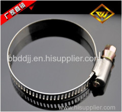 stainless steel 304 hose clamp with handle