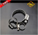 stainless steel 304 hose clamp with handle