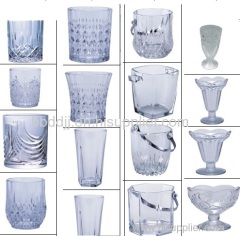 OEM Machine glass Whiskey cup pressed tumbler