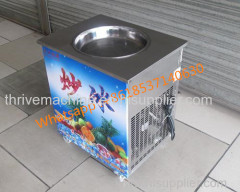 ice cream frying machine ice cream roll making machine