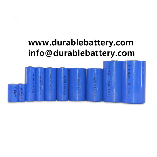 3.6V 1200mAh Lithium Thionyl Chloride power lithium battery er14250 1/2 AA LiSOCL2 battery 14250