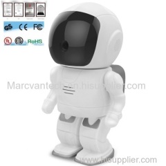 HD 960P Home Security Robot P/T WiFi wireless IP Camera With Micrphone/Speaker/SD Card Slot