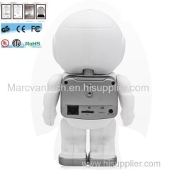 HD 960P Home Security Robot P/T WiFi wireless IP Camera With Micrphone/Speaker/SD Card Slot