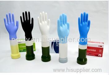 Disposable Nitrile examination gloves supported gloves