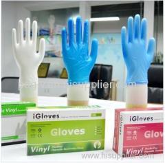 disposable vinyl exam glove