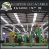 China Parcours Zoo Theme Inflatable Obstacle Playground