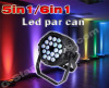 5 in 1 18X12W leds par can/Outdoor light/led par lights/led stage lighting/ led floodlight/led par lights