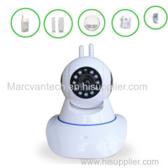 Smart Home Pan Tilt HD 720P Wifi IR Night Vision Wireless IP Camera for home security sd card long time video recording