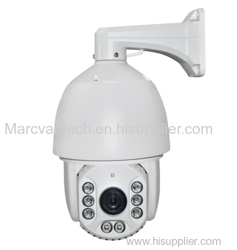 Full HD 360 degree 18x Optical zoom dome ir distance 150m auto tracking 2mp outdoor ptz ip camera