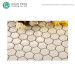 Bathroom Floor Tiles Black And White Design Ceramic Glazed Hexagon Mosaic Tile