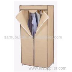 Easy Assembly Small Non Woven Canvas Wardrobe