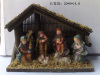 Poly resin Nativity set