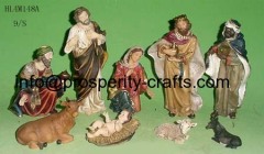 Polyresin Nativity set (figurines)