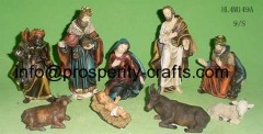 Polyresin Nativity set (figurines)