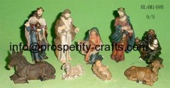 Polyresin Nativity set (figurines)