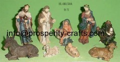 Polyresin Nativity set (figurines)