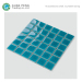 Ice Fissure Wholesale Ceramic Mosaic Tiles For Swimming Pool