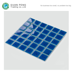 Ice Fissure Wholesale Ceramic Mosaic Tiles For Swimming Pool