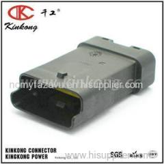 FCI 6 Pin Male Watertight Auto Wire Electrical Connector 211PL069S0049 For Citroen