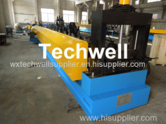 GCr15 Steel Roller High Speed Cable Tray Roll Forming Machine For 1.8-2.3mm Material