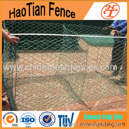 Galvanized Woven Gabion Box