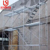 High quality anti-slip and durable galvanized structure steel step ladder manufacturer for construction