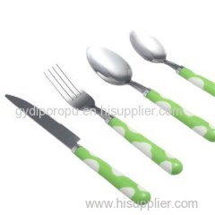 16pices ABS Cutlery Set With Color Box