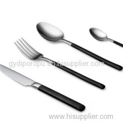 Classical 16pices Ti Plated Cutlery Set