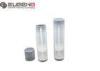 Plastic Transparent Empty Lip Balm Tubes Lipgloss Case Heat Resistance