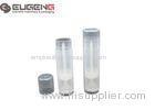 Plastic Transparent Empty Lip Balm Tubes Lipgloss Case Heat Resistance