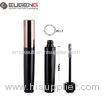 12 ml aluminium sheath cap empty mascara tube / black plastic tube