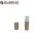 Round Rose Gold Empty Lipstick Containers Plastic Spray Matte with Window