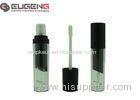 Cylinder Two Layers Empty Lip Gloss Tubes With Brush 22 mm Diameter